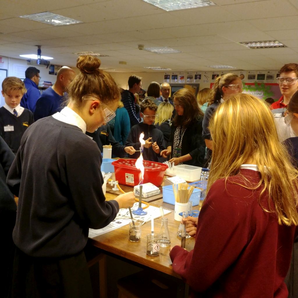 Chemistry demonstrations during Open Evening