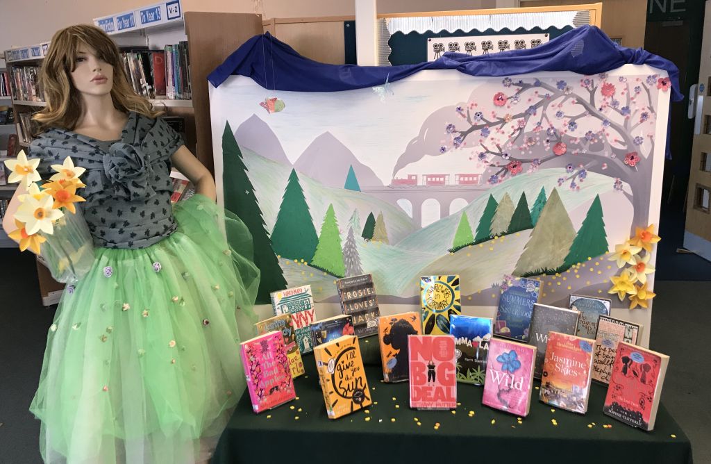 Blackstone Library Spring Display