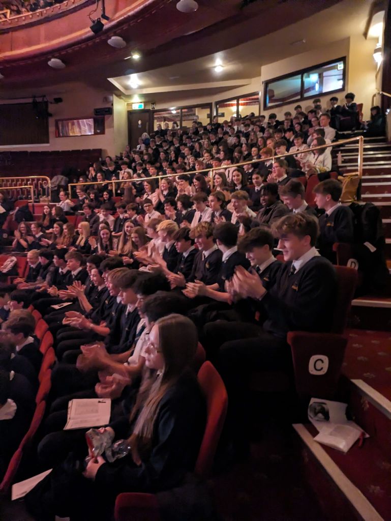 Students at Poetry Live