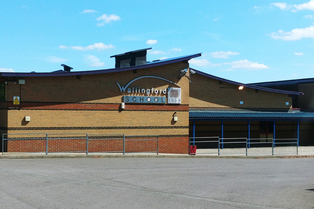 Front of the school