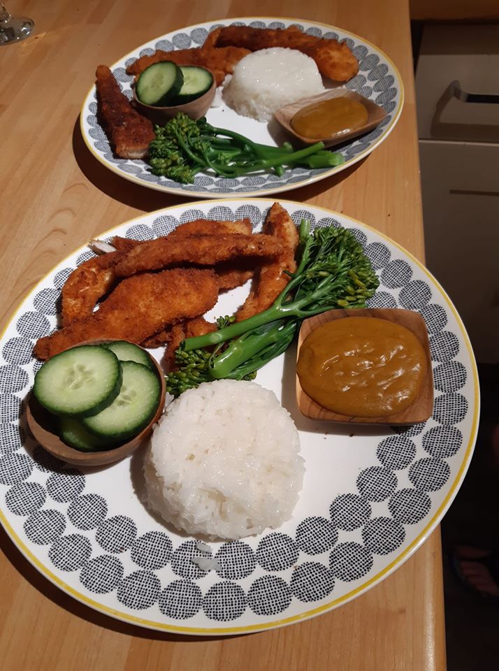 A healthy dinner
