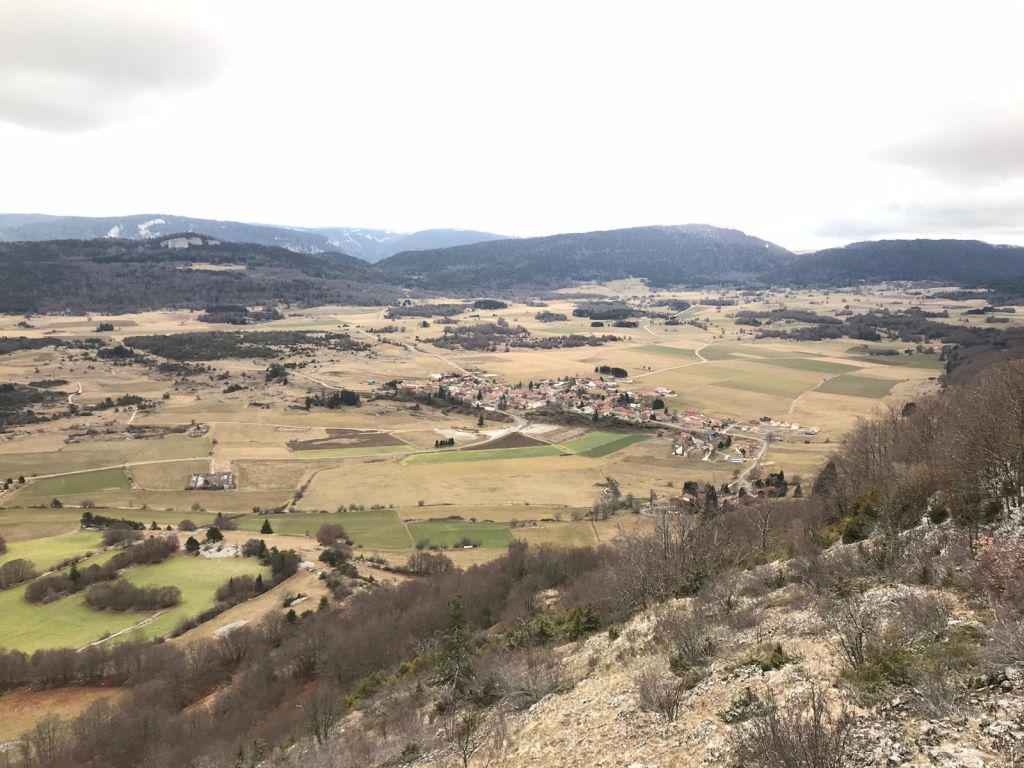 Lovely view into the valley