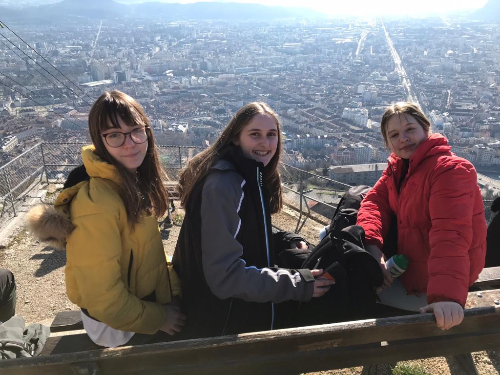 Students on La Bastille