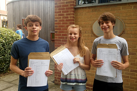 Triplets receive their results
