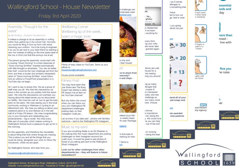 Newsletter 3rd April